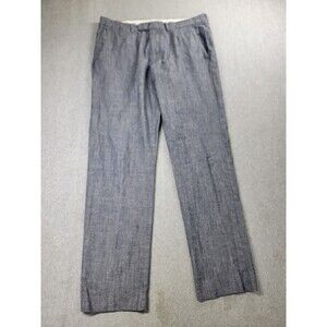 J Crew Chino Pants Mens 31x30 (30x29) Slim Bowery Gray Cone Denim‎ Flat Cotton